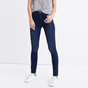 Madewell High-Rise Skinny Jeans (10” rise) sz. 29